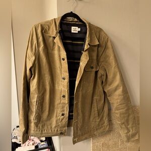 Flint and Tinder - Flannel-Lined Waxed Trucker Jacket